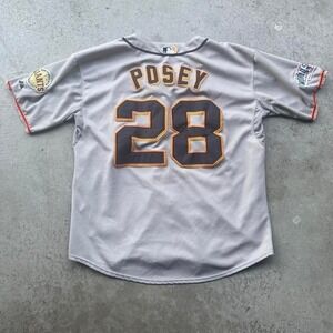 2014 MLB World Series San Francisco Giants Buster Posey All Star Jersey